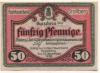 Stollberg - Amtshauptmannschaft - 1.6.1917 - 31.12.1918 - 50 Pfennig 