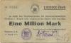 Stollberg - Amtshauptmannschaft - 15.8.1923 - 1 Million Mark 