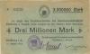 Stollberg - Amtshauptmannschaft - 15.8.1923 - 3 Millionen Mark 