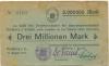 Stollberg - Amtshauptmannschaft - 15.8.1923 - 3 Millionen Mark 
