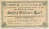 Stollberg - Amtshauptmannschaft - 1.9.1923 - 50 Millionen Mark 