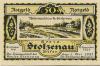 Stolzenau - Kreis - 1.5.1921 - 30.11.1921 - 50 Pfennig 