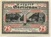 Stolzenau - Kreis - 1.5.1921 - 30.11.1921 - 75 Pfennig 