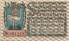 Strausberg - Stadt - 1.9.1921 - 1/2 Mark 
