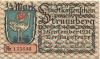 Strausberg - Stadt - 1.9.1921 - 1/2 Mark 