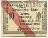 Stuhm (heute: PL-Sztum) - Stadt - 20.11.1920 - 31.12.1921 - 10 Pfennig