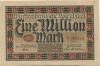 Stuttgart - Württembergische Notenbank - 15.6.1923 - 1 Million Mark 