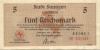 Stuttgart - Stadt - 1.5.1945 - 5 Mark 