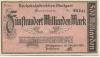 Stuttgart - Reichsbahndirektion - 30.10.1923 - 500 Milliarden Mark 
