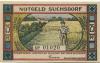 Suchsdorf (heute: Kiel) - Gemeinde - - 31.8.1921 - 25 Pfennig