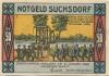 Suchsdorf (heute: Kiel) - Gemeinde - - 31.8.1921 - 50 Pfennig 