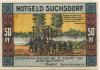 Suchsdorf (heute: Kiel) - Gemeinde - - 31.8.1921 - 50 Pfennig 