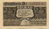Suderode (Bad) (heute: Quedlinburg) - Gemeinde - 13.5.1921 - 25 Pfennig 