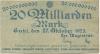 Suhl - Stadt - 27.10.1923 - 100 Milliarden Mark 