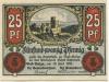 Sulza (Bad) - Stadt - 19.7.1921 - 25 Pfennig 
