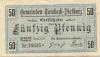 Tambach und Dietharz - Gemeinden - April 1917 - 50 Pfennig 