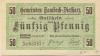 Tambach und Dietharz - Gemeinden - April 1917 - 50 Pfennig 