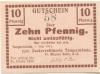 Tangermünde - Meyer's Sohn, F., Zuckerraffinereie AG - 1.5.1917 - 10 Pfennig 