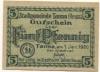 Tanna - Stadt - 1.1.1920 - 5 Pfennig 
