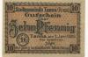 Tanna - Stadt - 1.1.1920 - 10 Pfennig 