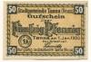 Tanna - Stadt - 1.1.1920 - 50 Pfennig 
