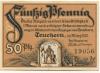 Teuchern - Stadt - März 1921 - 50 Pfennig 