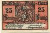 Thale - Stadt - 30.4.1921 - 31.12.1922 - 25 Pfennig 
