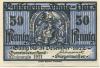 Thale - Stadt - 30.4.1921 - 31.12.1922 - 50 Pfennig 