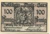 Thale - Stadt - 30.4.1921 - 31.12.1922 - 100 Pfennig 