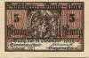 Thale - Stadt - 24.6.1921 - 31.12.1922 - 5 Pfennig 