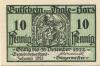 Thale - Stadt - 24.6.1921 - 31.12.1922 - 10 Pfennig 