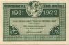 Thale - Stadt - 1921 - 1922 - 50 Pfennig 