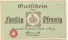 Thale - Stadt - - Ende Dezember 1919 - 50 Pfennig 