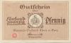 Thale - Stadt - 1917 - 1.10.1921 - 25 Pfennig 