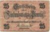 Thale - Stadt - 1918 - 31.12.1919 - 25 Pfennig 