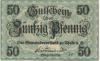Thale - Stadt - 1918 - 31.12.1919 - 50 Pfennig 