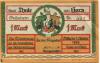 Thale - Stadt - 1921 - 1.10.1922 - 1 Mark 