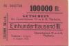 Thalheim - Gewerbebank GmbH - 9.8.1923 - 100000 Mark 
