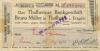Thalheim - Müller, Bruno, Bankgeschäft - 10.8.1923 - 1 Million Mark