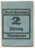 Thannhausen - Marktgemeinde - -- - 2 Pfennig 