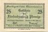 Thannhausen - Marktgemeinde - -- - 25 Pfennig 