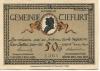 Tiefurt (heute: Weimar) - Gemeinde - 1.8.1921 - 1.7.1922 - 50 Pfennig