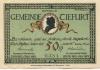 Tiefurt (heute: Weimar) - Gemeinde - 1.8.1921 - 1.7.1922 - 50 Pfennig