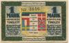 Tingleff (heute: DK-Tinglev) - Gemeinde - 1.4.1920 - 1 Mark 