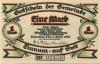 Tinnum (heute: Gemeinde Sylt) - Gemeinde - 1.4.1921 - 1 Mark 