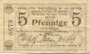 Todtnau - Zentralverband des badischen Einzelhandels, Ortsgruppe Todtnau - 15.11.1923 - 5 Gold-Pfennig