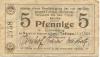 Todtnau - Zentralverband des badischen Einzelhandels, Ortsgruppe Todtnau - 15.11.1923 - 5 Gold-Pfennig