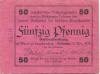 Todtnau - Zentralverband des badischen Einzelhandels, Ortsgruppe Todtnau - 15.11.1923 - 50 Gold-Pfennig