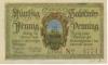 Tondern (heute: DK-Tønder) -Stadt - 10.2.1920 - 50 Pfennig 