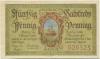 Tondern (heute: DK-Tønder) -Stadt - 10.2.1920 - 50 Pfennig 
